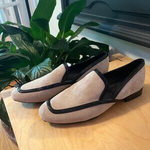 Beige Suede Loafer (6.5)